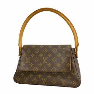 Louis Vuitton Looping Handbag Canvas #252524L10B